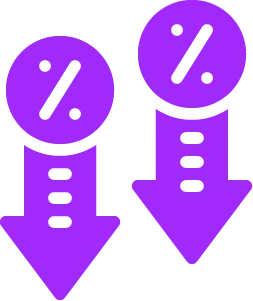 decline rate pain point percentages